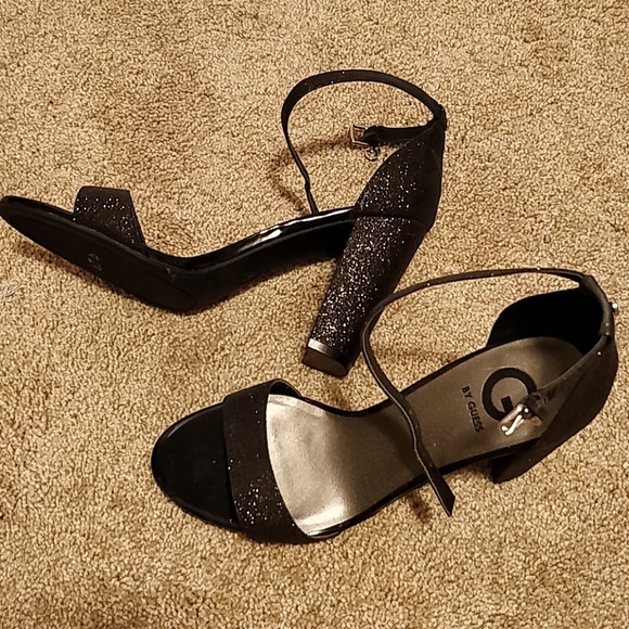 g by guess black heels